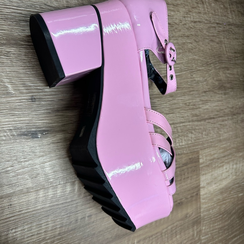 Moda Pink Platform Sandals - Picture 5 of 8